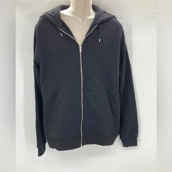 ASOS Sweaters Asos Unisex Black Zip Up Hoodie Poshmark